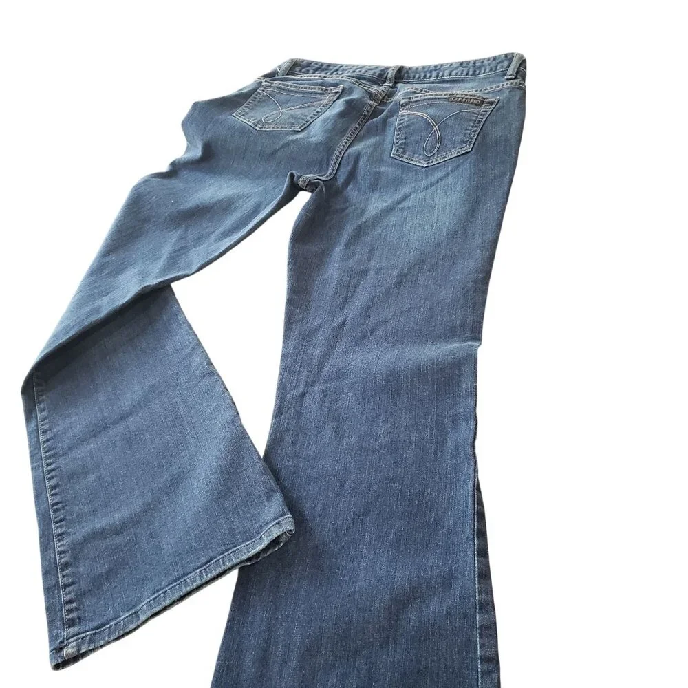 Vintage Calvin Klein Womens Jeans size 14 inseam 32 RN 36009 waist - Picture 3 of 12